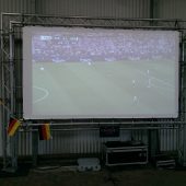 Leinwand für Public Viewing